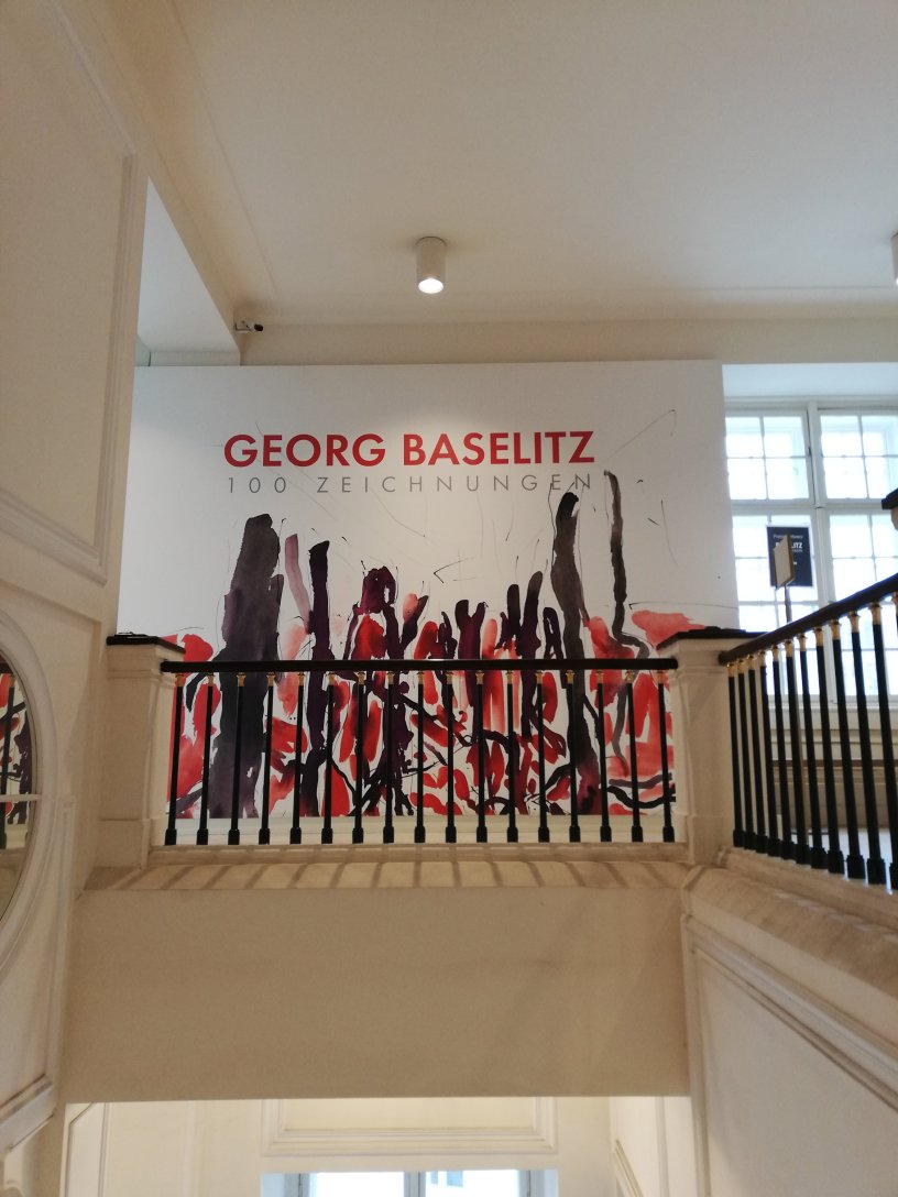 Georg Baselitz, 100 Zeichnungen, eine Ausstellung in der Albertina